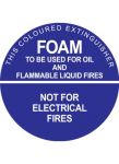 Identification Sign Air/Foam Metal