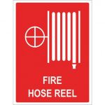 Fire Hose Reel Location Sign Medium PVC